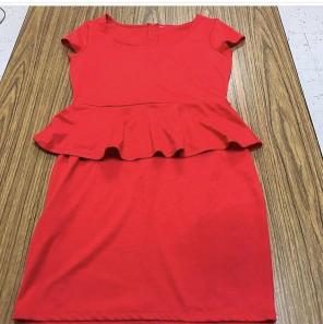 Vintage Peplum Dress