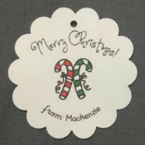 Christmas Favor Tags