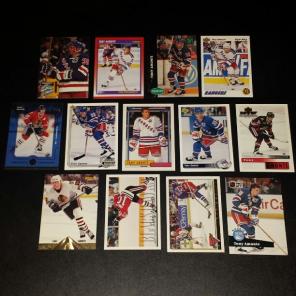 Tony Amonte Ranger Hockey Card Lot of 13