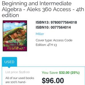 Beginning Algebra & Intermediate Algebra