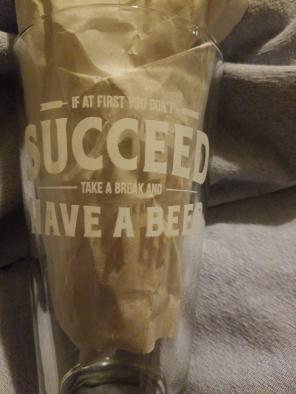 Red Brick Brewery glass