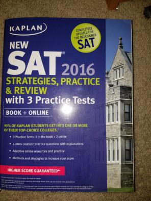 SAT & ACT Practice Books (2016)