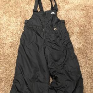 Boys Bib Overall Snow Pants Size Medium