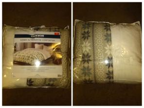 Twin size down alternative comforter