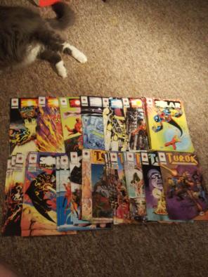 Valiant comic lot of 35 all NM