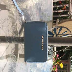 Michael Kors blue wallet