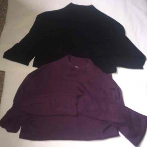 Two piece mockneck sweater bundle