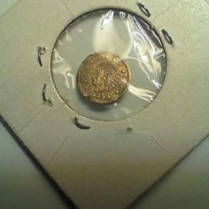 Old stamped gold