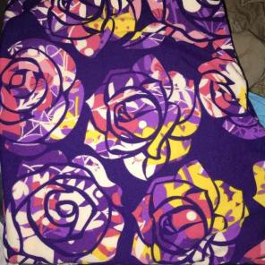 LuLaRoe TC "Disney" rose leggings BRAND