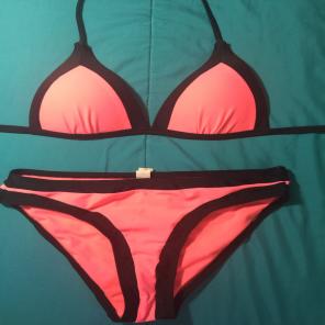 pink cartoon bathing suit