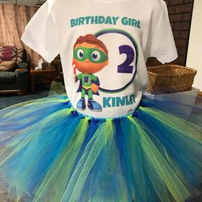 Birthday Shirt and Tutu