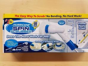 Spin scrubber