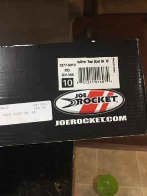 Joe Rocket Ballistic Touring Boot