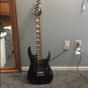 ibanez mikro electric guitar black night