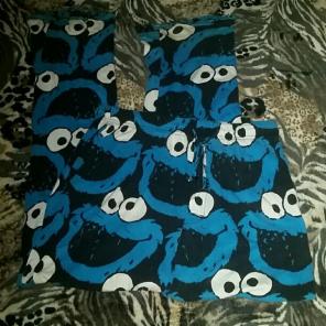 Men's Cookie Monster Pjs