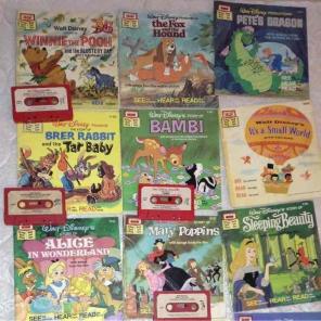 1977 RARE Collectible Disney Book & Tape