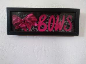 Bow Shadow Box