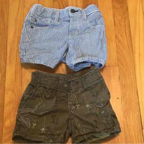 Baby Gap Boys 2-Pair Shorts, 18-24m
