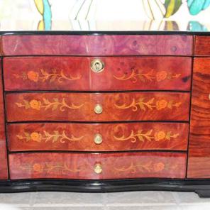 Cherry Wood Jewelry Box