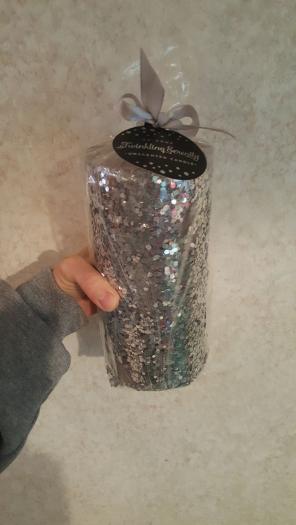 BLING/SPARKLE tall candle ♡ halloween