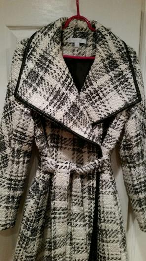 N Y & Co., wool coat, ,size 14-16, XL