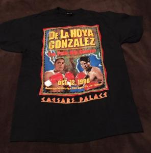 Oscar De La Hoya Vs Gonzalez Shirt M