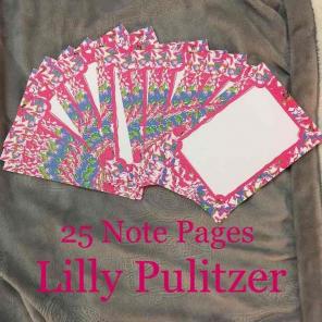 25 Lilly Pulitzer Note Pages