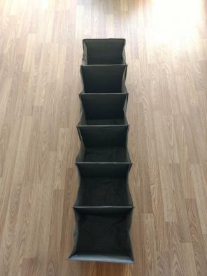 6 slot closet organizer