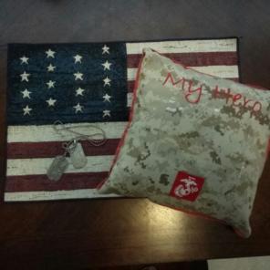 Official 'My Hero' pillow..