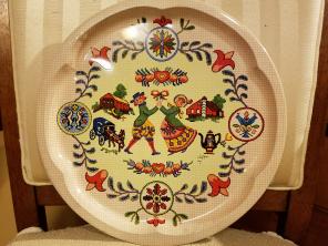 Vintage Daher serving tray
