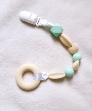 Infant Silicone Teether/Clip