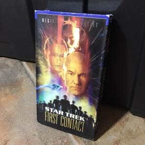 Star Trek First Contact VHS Tape