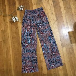 TRIBAL WIDE LEG PANTS