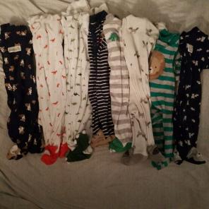 Nighty outfits with cute feet!