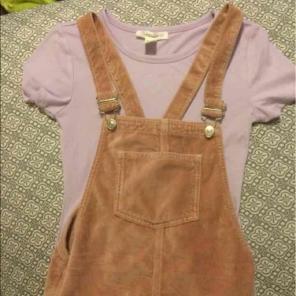 LONDON Topshop overall skirt