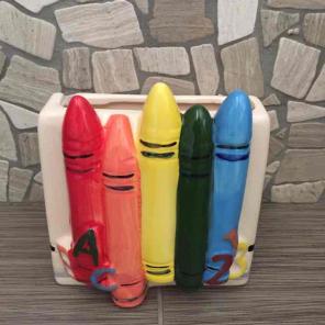 New Crayon Ceramic Planter