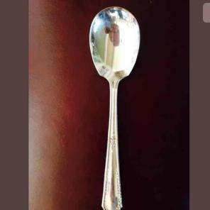 Marianne Silverplate Sugar Spoon