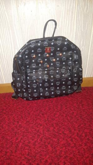 Black McM bag