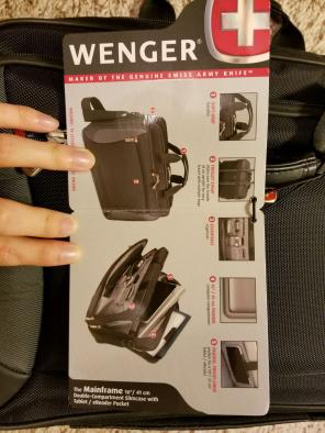Brand New Wenger Mainframe laptop bag