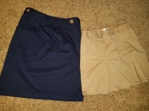 Girls Uniform skirts Size 12,14