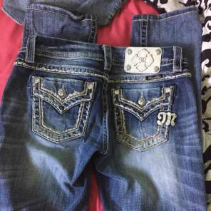 Miss me boot cut jeans size 27