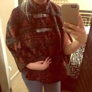 Charlotte Russe poncho BMWT