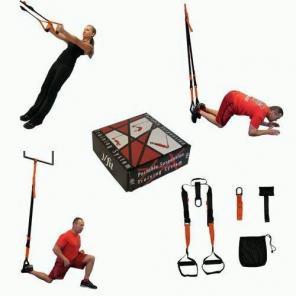 Portable suspension training system