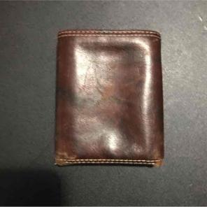 Brown Dockers trifold wallet
