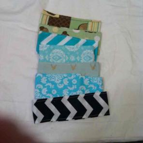 Lot of 7 Diaper Straps