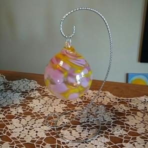 Witches Ball with Stand