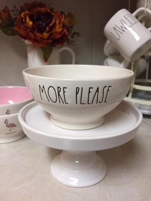 New Rae Dunn 'More Please' Bowl