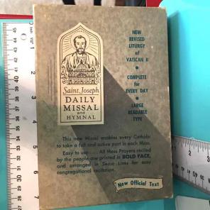 St Joseph Daily Missal & Hymnal