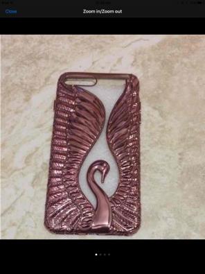 Perfect Pink Swan Cover iPhone 7 Plus