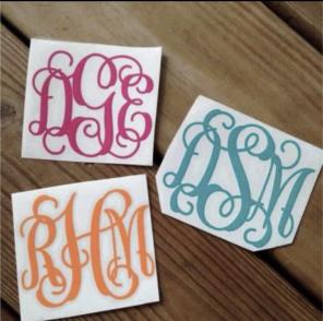 Monogram Decal